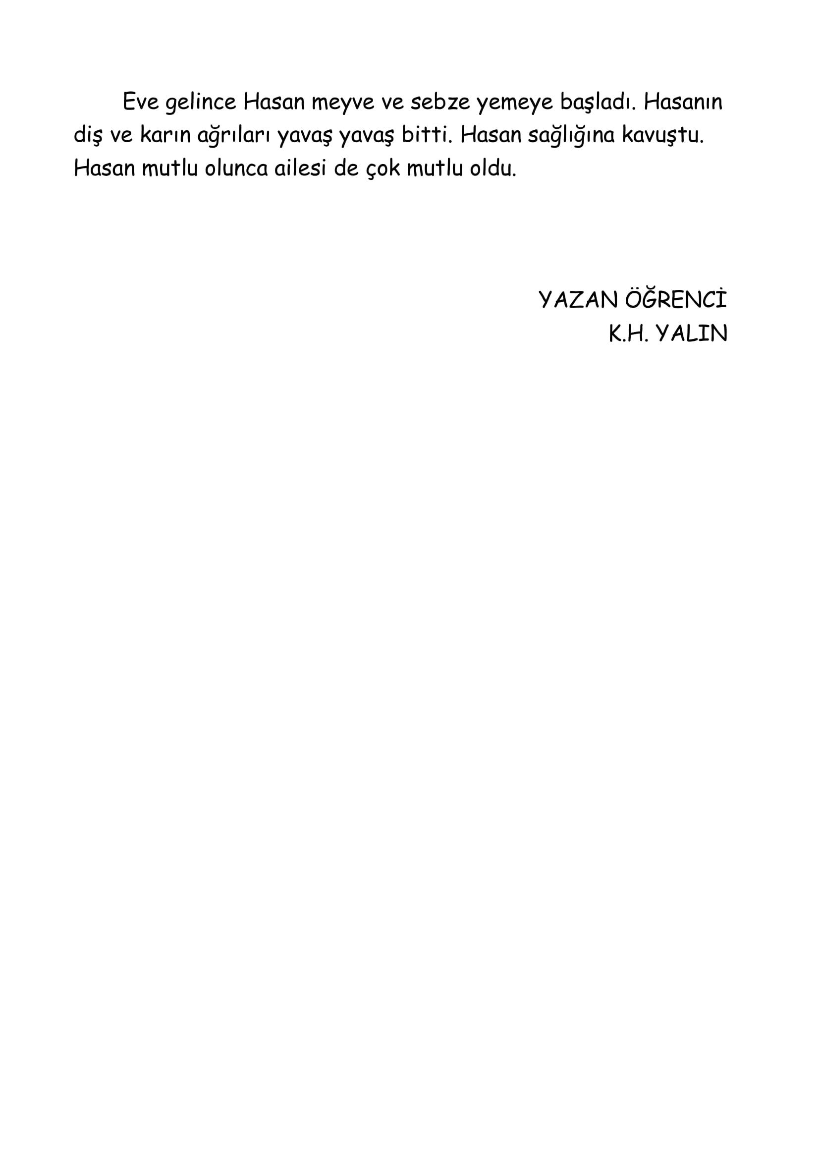 MİNİK YAZARLAR by HAMİYET  - Ourboox.com