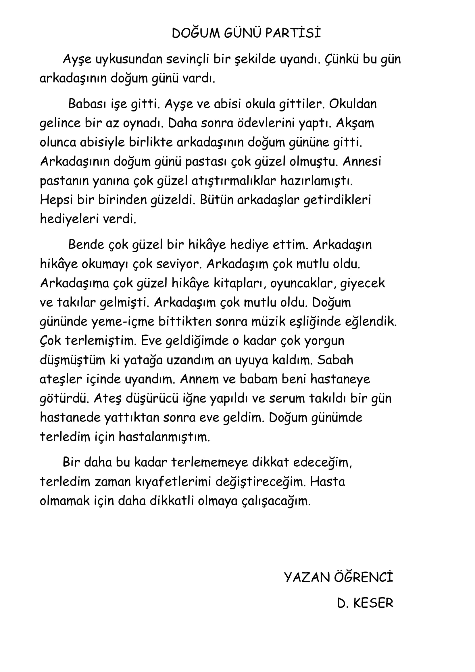 MİNİK YAZARLAR by HAMİYET  - Ourboox.com