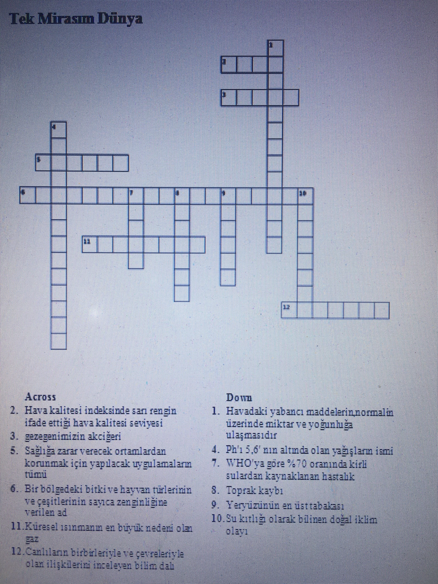 TEK MİRASIM DÜNYA BULMACA DERGİSİ by Özlem AYDIN AYCAN - Ourboox.com