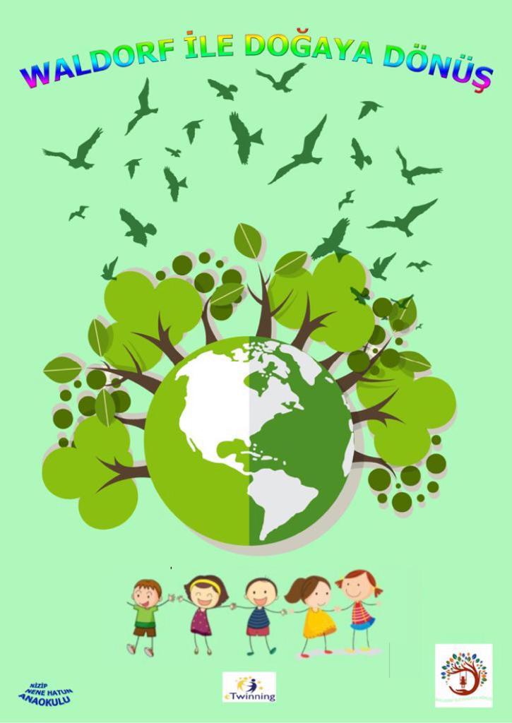 WALDORF İLE DOĞAYA DÖNÜŞ PROJESİ by MERVE NUR YAYLA - Illustrated by Merve Nur YAYLA - Ourboox.com