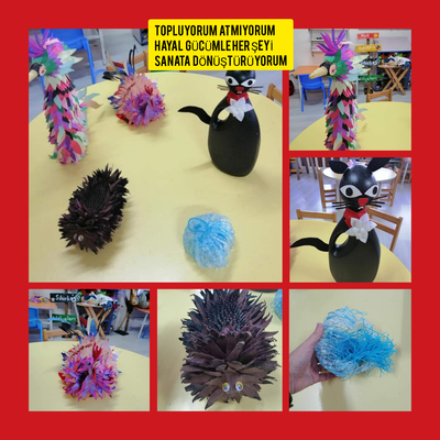 TOPLUYORUM ATMIYORUM HAYAL GÜCÜMLE HER ŞEYİ SANATA DÖNÜŞTÜRÜYORUM by cemile muslu - Ourboox.com