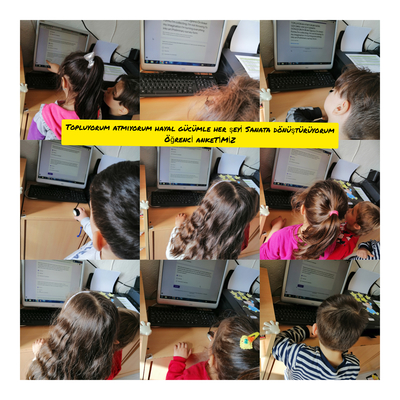 TOPLUYORUM ATMIYORUM HAYAL GÜCÜMLE HER ŞEYİ SANATA DÖNÜŞTÜRÜYORUM by cemile muslu - Ourboox.com