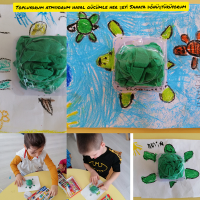 TOPLUYORUM ATMIYORUM HAYAL GÜCÜMLE HER ŞEYİ SANATA DÖNÜŞTÜRÜYORUM by cemile muslu - Ourboox.com