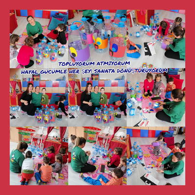 TOPLUYORUM ATMIYORUM HAYAL GÜCÜMLE HER ŞEYİ SANATA DÖNÜŞTÜRÜYORUM by cemile muslu - Ourboox.com