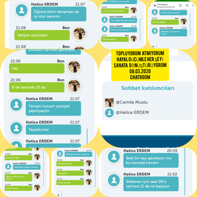 TOPLUYORUM ATMIYORUM HAYAL GÜCÜMLE HER ŞEYİ SANATA DÖNÜŞTÜRÜYORUM by cemile muslu - Ourboox.com