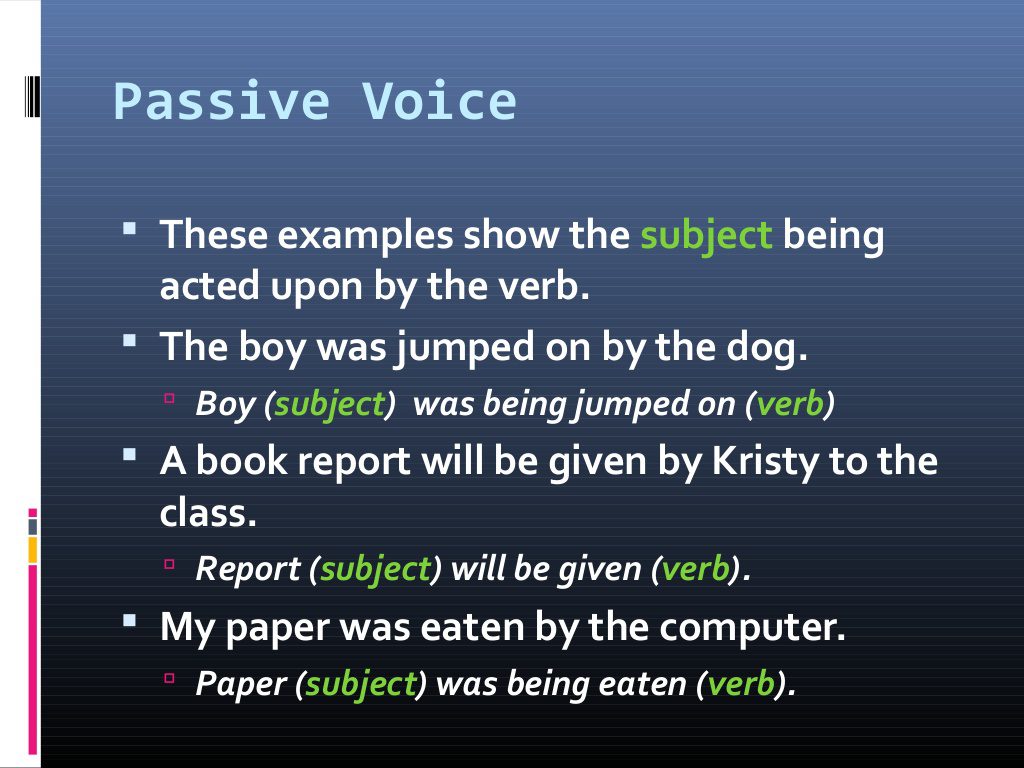 Passive Voice 👀 by Muna Amer - Ourboox.com
