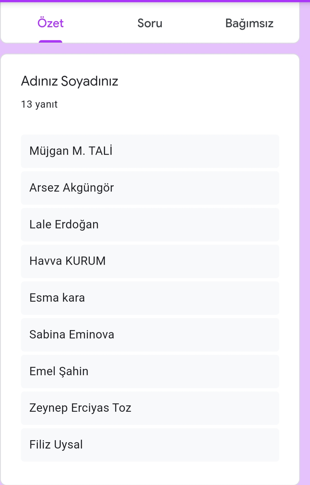 KORONA GÜNLERİNDE EĞLENCELİ EV OKULUM PROJESİ ÖĞRETMEN SON ANKETİ by Hava KURUM - Ourboox.com