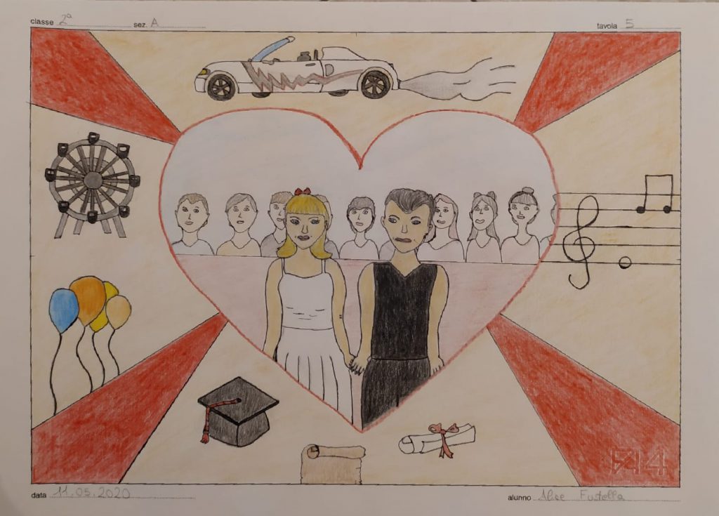 RICORDI DI… by Carmen Menghini - Illustrated by Classe 2A - 2B - 2C, anno scol. 2019/20. - Ourboox.com