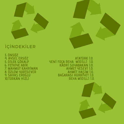 ATMIYORUM TOPLUYORUM DOĞAMI KORUYORUM by Türkan Hızlı - Ourboox.com