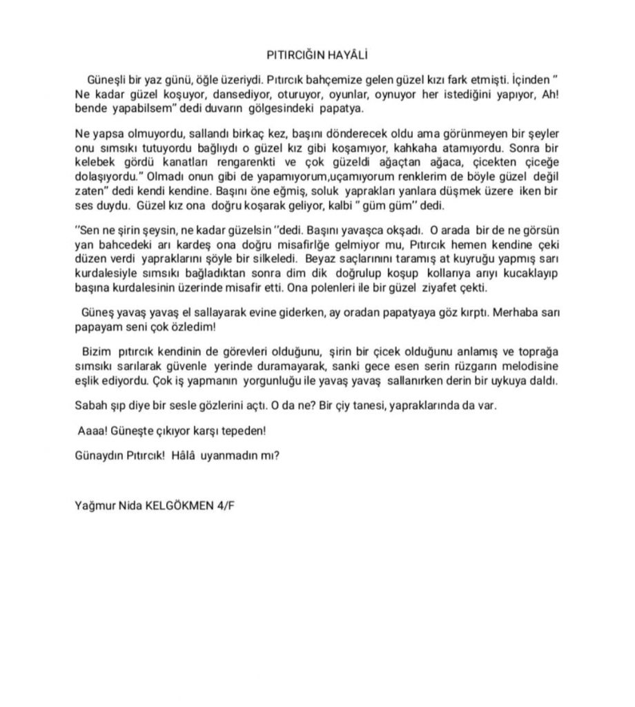 GÖKKUŞAĞI GÜNLERİNİ HAYAL EDİYORUM by Fatma Tandoğan Şahin - Ourboox.com