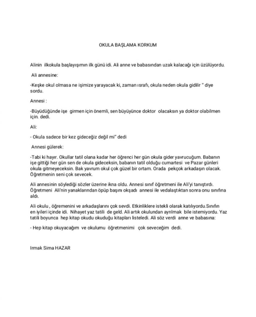 GÖKKUŞAĞI GÜNLERİNİ HAYAL EDİYORUM by Fatma Tandoğan Şahin - Ourboox.com