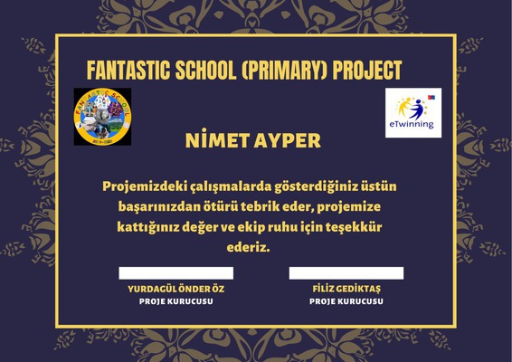 Fantastic Scholl (Primary)-Nimet AYPER by nimetayper - Illustrated by Fantastic Scholl (Primary) - Ourboox.com