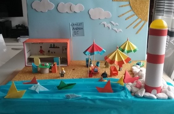 IL MARE SA PARLARE by DOME - Illustrated by Seconde A / C  Cavour IC. S. Pertini - Martinsicuro - Te  - Ourboox.com