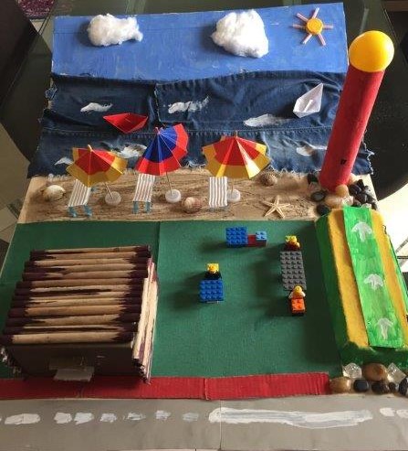 IL MARE SA PARLARE by DOME - Illustrated by Seconde A / C  Cavour IC. S. Pertini - Martinsicuro - Te  - Ourboox.com