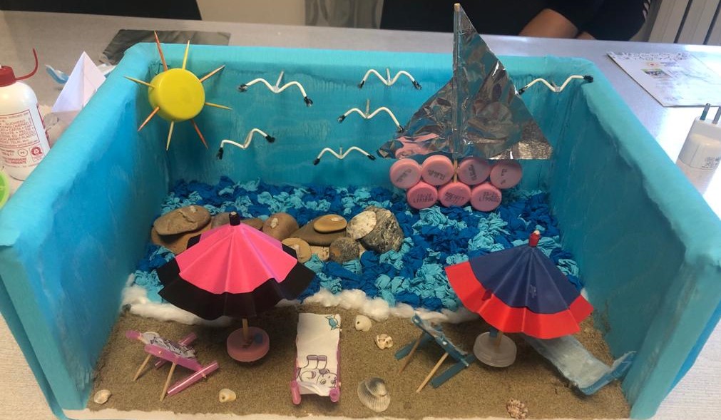 IL MARE SA PARLARE by DOME - Illustrated by Seconde A / C  Cavour IC. S. Pertini - Martinsicuro - Te  - Ourboox.com