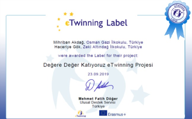 by Hatice - Illustrated by Değere Değer Katıyoruz eTwinning Projesi - Ourboox.com