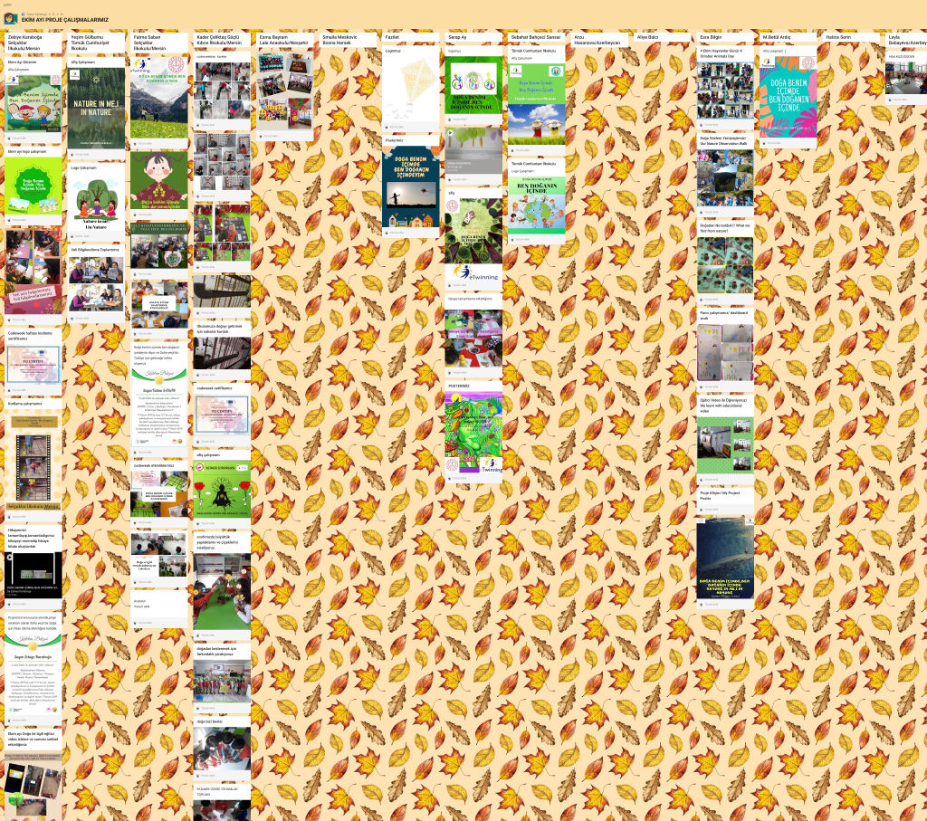 Doğa Benim İçinde, Ben Doğanın İçinde Proje Sonu e-book by yesimgulburnu - Illustrated by Nature in me,I in Nature - Ourboox.com