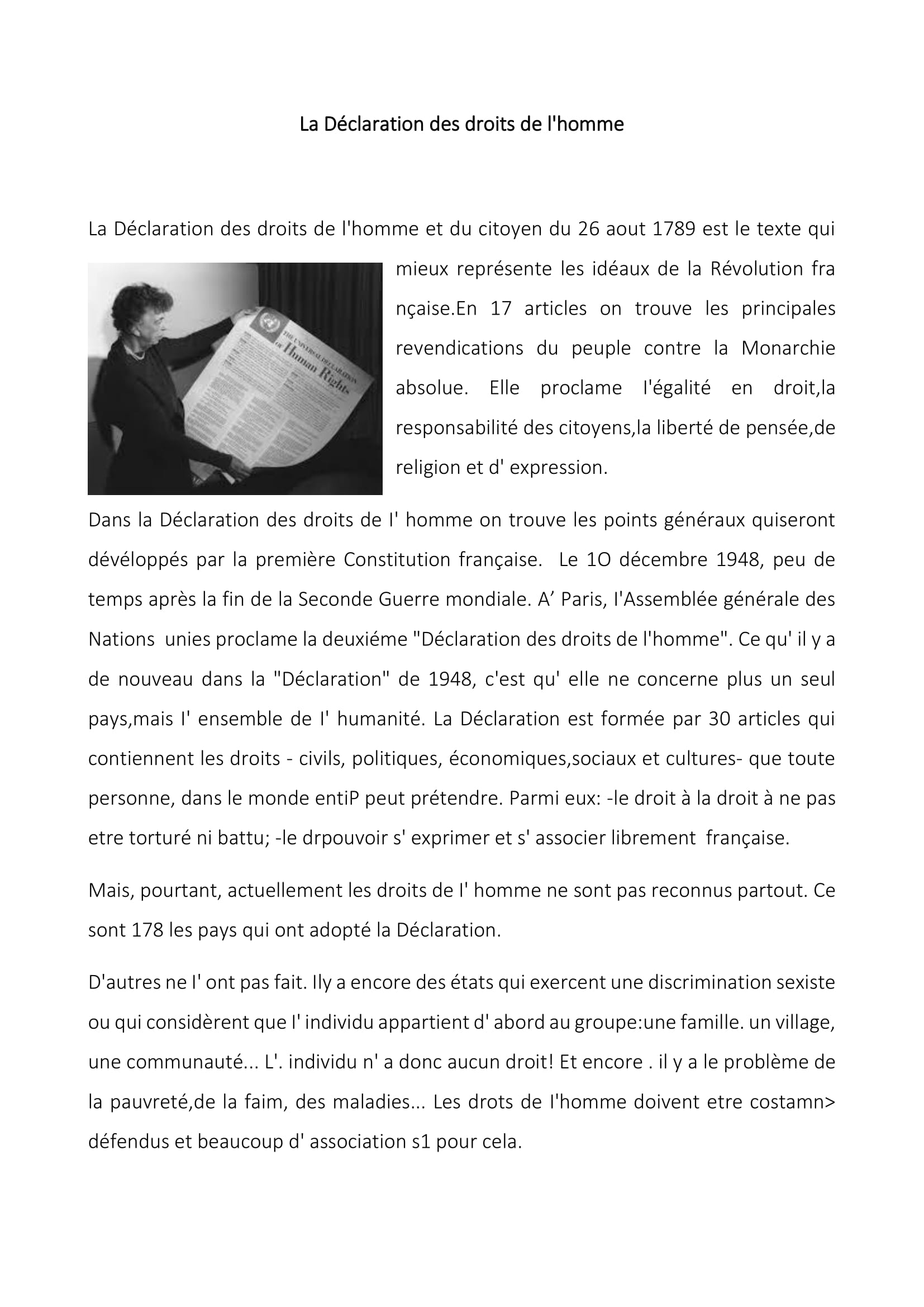 I Diritti Umani Negati by Anna Nicole Patania - Illustrated by Anna Nicole Patania - Ourboox.com