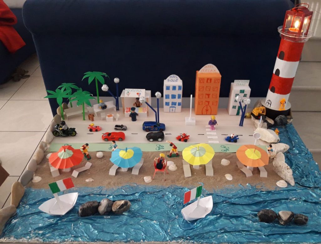 IL MARE SA PARLARE by DOME - Illustrated by Seconde A / C  Cavour IC. S. Pertini - Martinsicuro - Te  - Ourboox.com