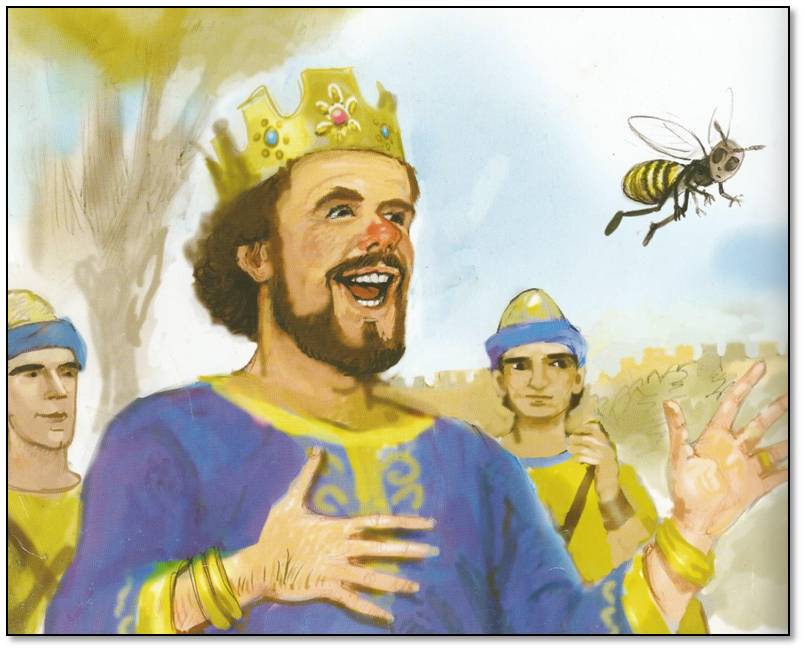 שלמה המלך והדבורה by עדינה איצקוביץ - Ourboox.com