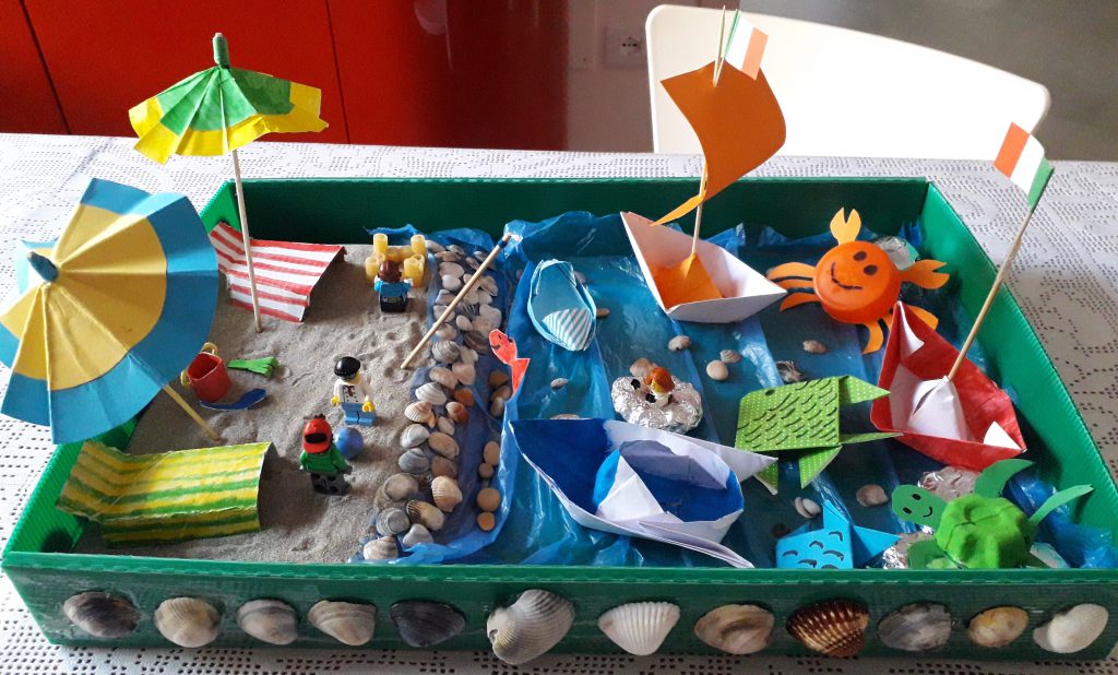 IL MARE SA PARLARE by DOME - Illustrated by Seconde A / C  Cavour IC. S. Pertini - Martinsicuro - Te  - Ourboox.com