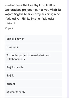 Healthy Life Healthy Generations e Twinning Project Evaluation Teacher Questionnaire by gülsüm gürbüz - Ourboox.com