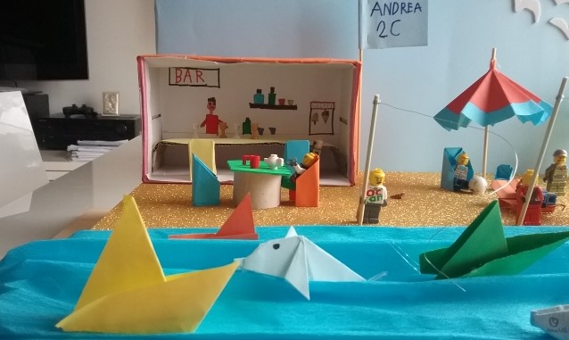 IL MARE SA PARLARE by DOME - Illustrated by Seconde A / C  Cavour IC. S. Pertini - Martinsicuro - Te  - Ourboox.com