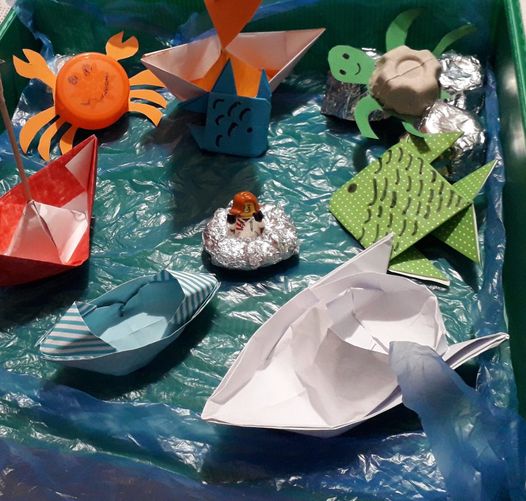 IL MARE SA PARLARE by DOME - Illustrated by Seconde A / C  Cavour IC. S. Pertini - Martinsicuro - Te  - Ourboox.com