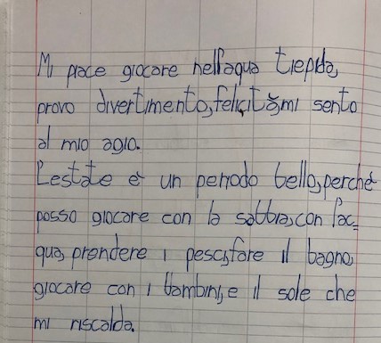 IL MARE SA PARLARE by DOME - Illustrated by Seconde A / C  Cavour IC. S. Pertini - Martinsicuro - Te  - Ourboox.com