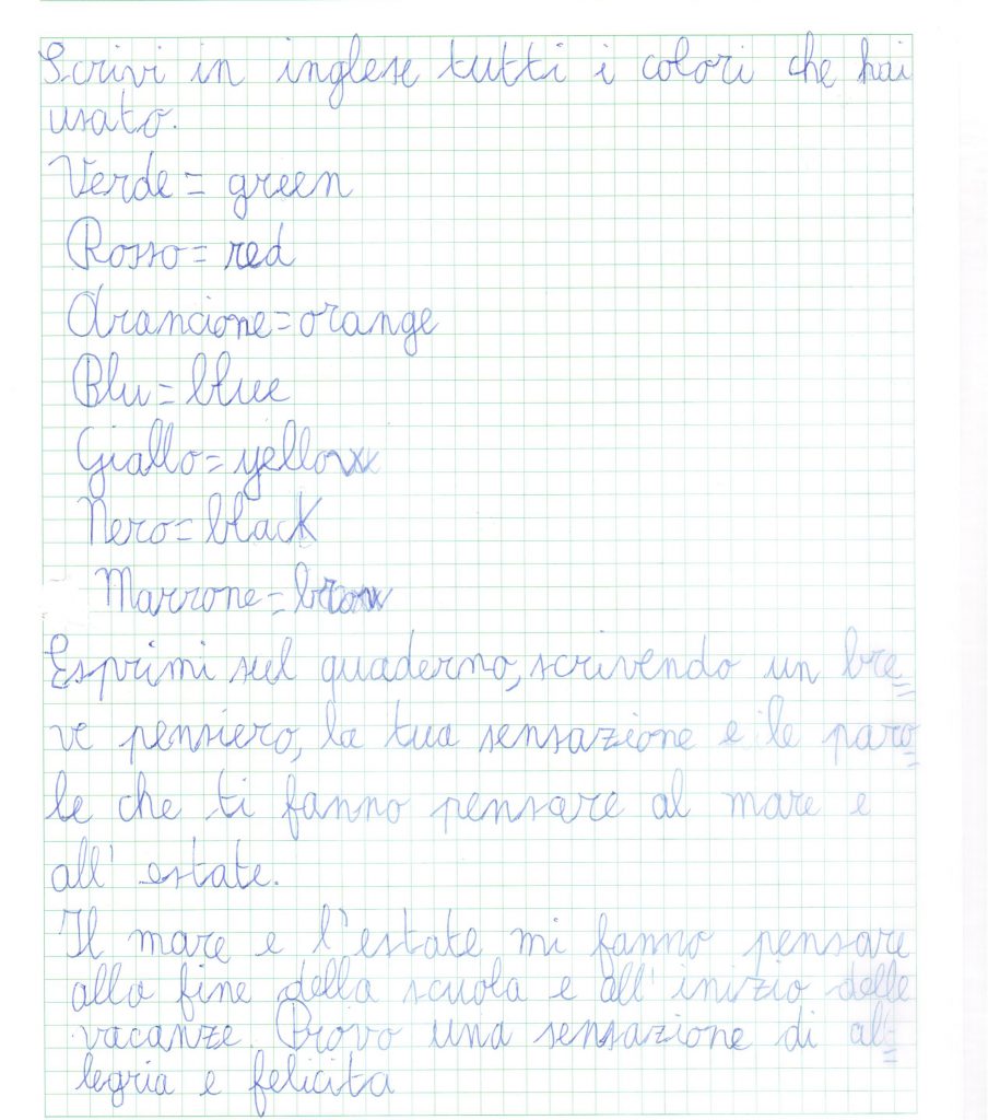 IL MARE SA PARLARE by DOME - Illustrated by Seconde A / C  Cavour IC. S. Pertini - Martinsicuro - Te  - Ourboox.com