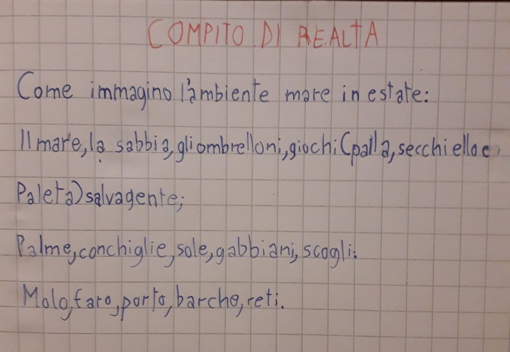 IL MARE SA PARLARE by DOME - Illustrated by Seconde A / C  Cavour IC. S. Pertini - Martinsicuro - Te  - Ourboox.com