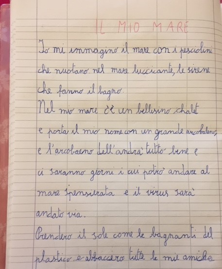 IL MARE SA PARLARE by DOME - Illustrated by Seconde A / C  Cavour IC. S. Pertini - Martinsicuro - Te  - Ourboox.com