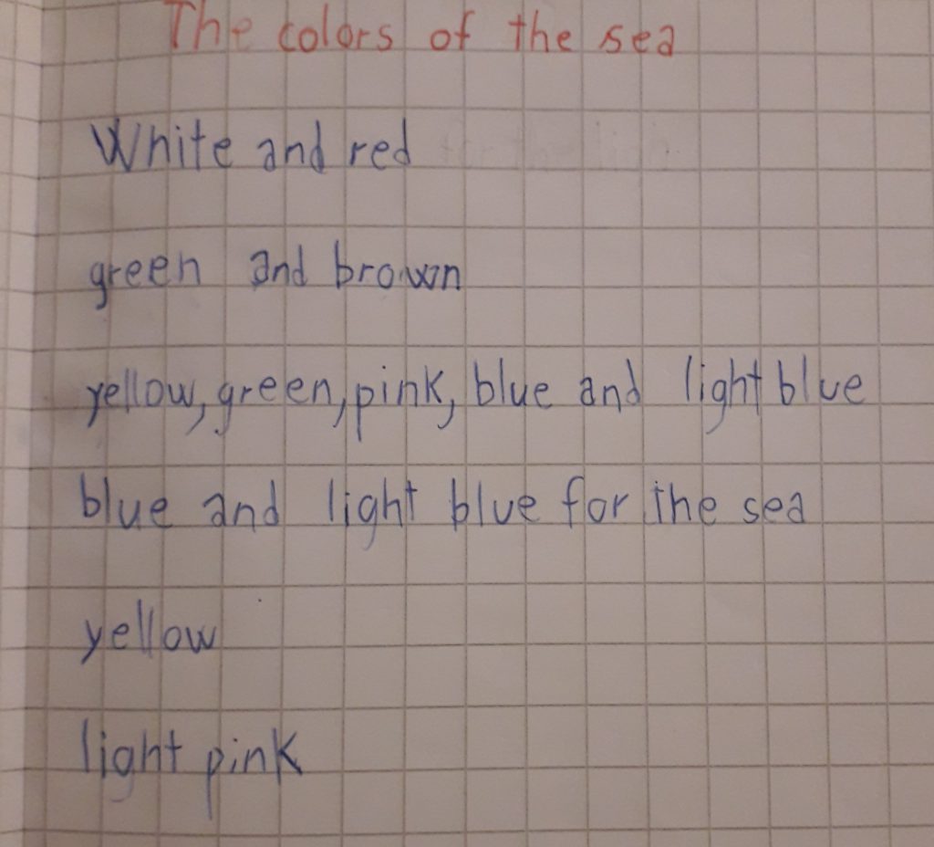 IL MARE SA PARLARE by DOME - Illustrated by Seconde A / C  Cavour IC. S. Pertini - Martinsicuro - Te  - Ourboox.com