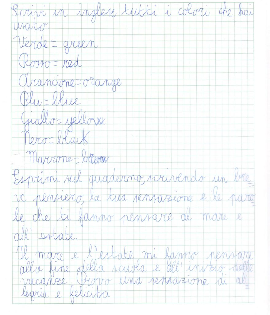 IL MARE SA PARLARE by DOME - Illustrated by Seconde A / C  Cavour IC. S. Pertini - Martinsicuro - Te  - Ourboox.com