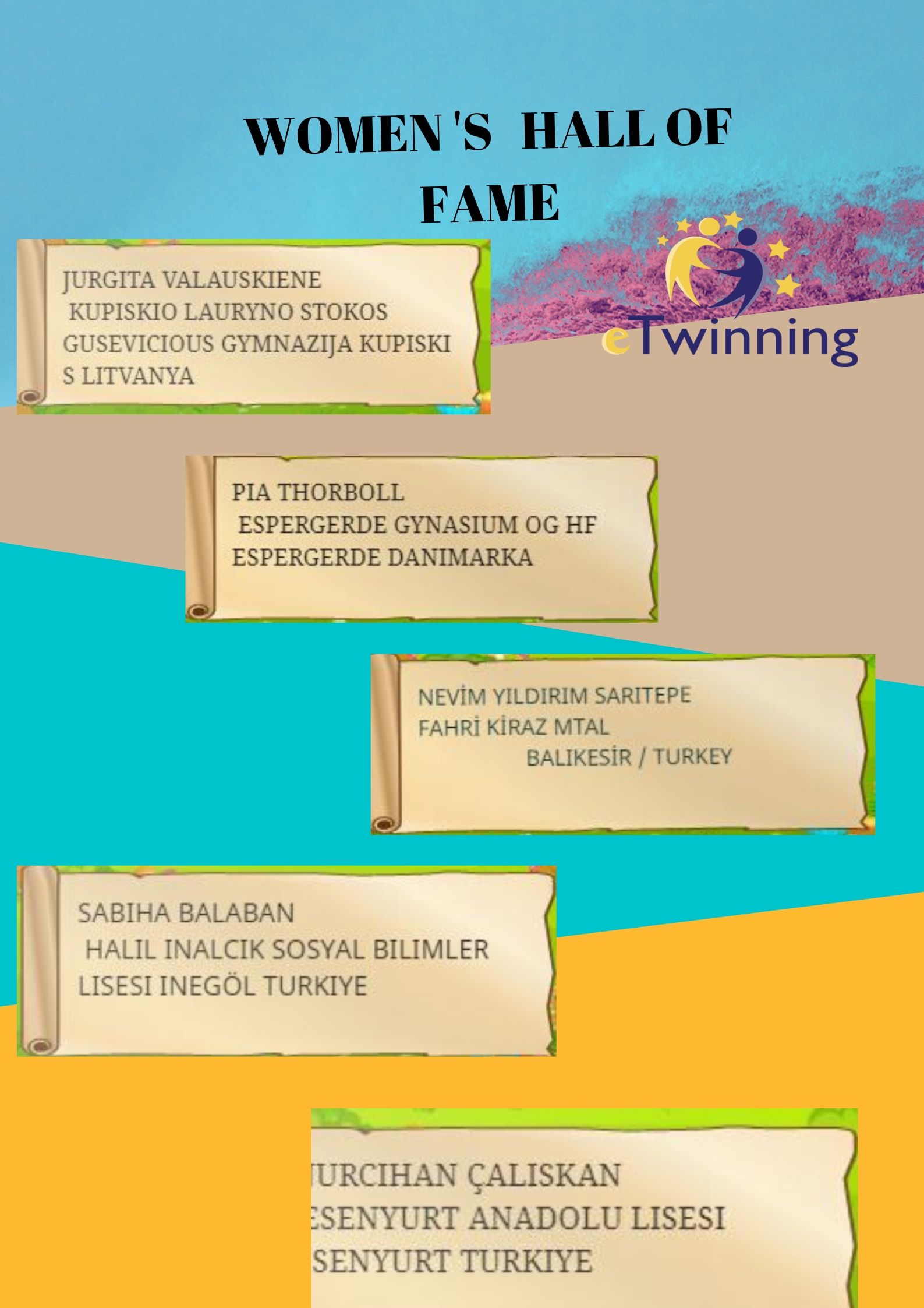 WOMEN ‘S HALL OF FAME by NEVİM YILDIRIM SARITEPE - Ourboox.com