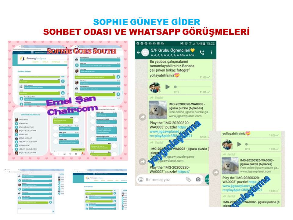 EMEL ŞAN SOPHIE GOES SOUTH PROJESİ FAALİYETLERİ by Emel san - Ourboox.com