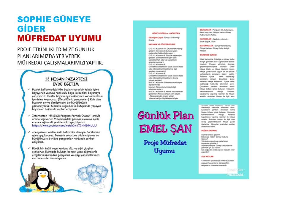 EMEL ŞAN SOPHIE GOES SOUTH PROJESİ FAALİYETLERİ by Emel san - Ourboox.com