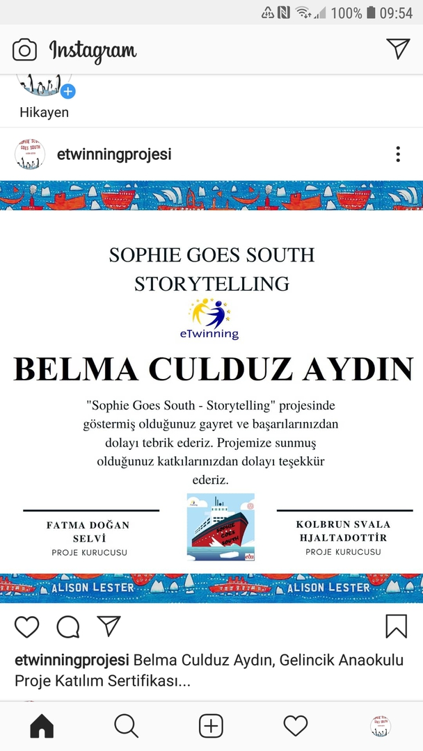 BELMA CULDUZ AYDIN SOPHIE GOES SOUTH PROJESİ by Belma Aydin - Ourboox.com