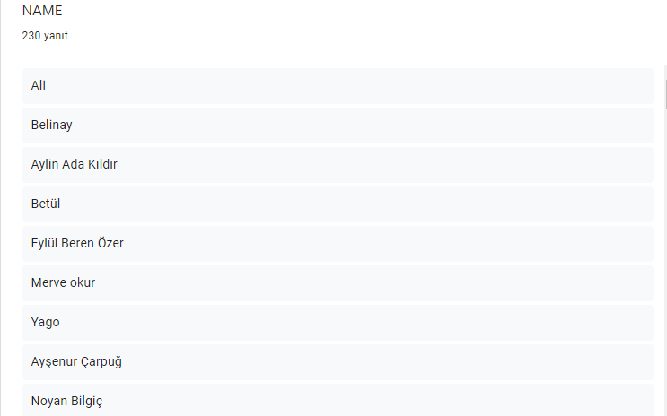 37 Öğrenci farkla ankete katılımın artış göstermiştir.