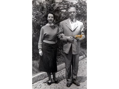 Д. Димов и Нели Доспевска