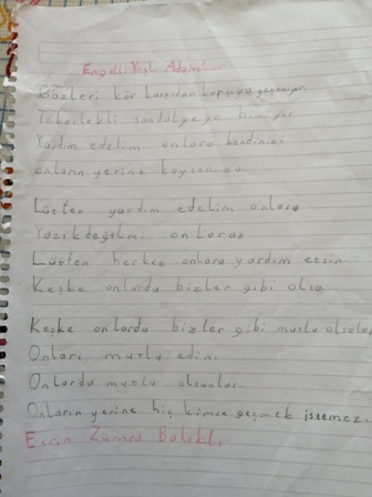 I CAN MAKE EMPATHY PICTURES OF OUR STUDENT POEMS ABOUT OUR PROJECT by Kazım Öğütlü - Ourboox.com
