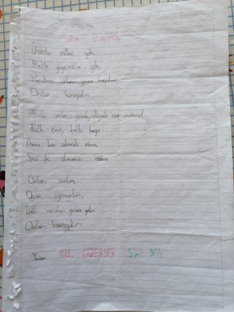 I CAN MAKE EMPATHY PICTURES OF OUR STUDENT POEMS ABOUT OUR PROJECT by Kazım Öğütlü - Ourboox.com