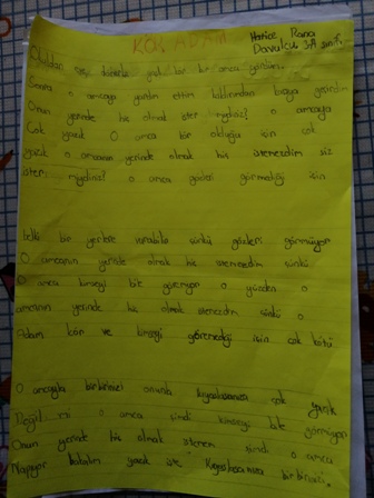 POEMS FROM THE PENCIL OF OUR STUDENTS BELONGING OUR PROJECT by Kazım Öğütlü - Ourboox.com