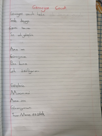 POEMS FROM THE PENCIL OF OUR STUDENTS BELONGING OUR PROJECT by Kazım Öğütlü - Ourboox.com