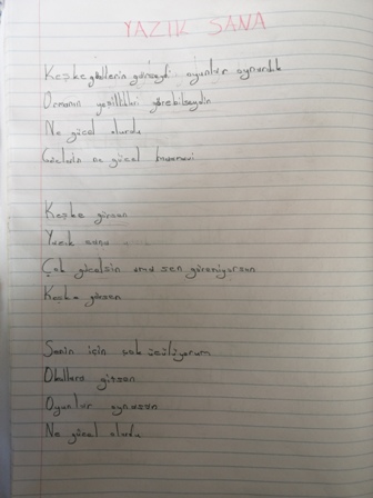 POEMS FROM THE PENCIL OF OUR STUDENTS BELONGING OUR PROJECT by Kazım Öğütlü - Ourboox.com