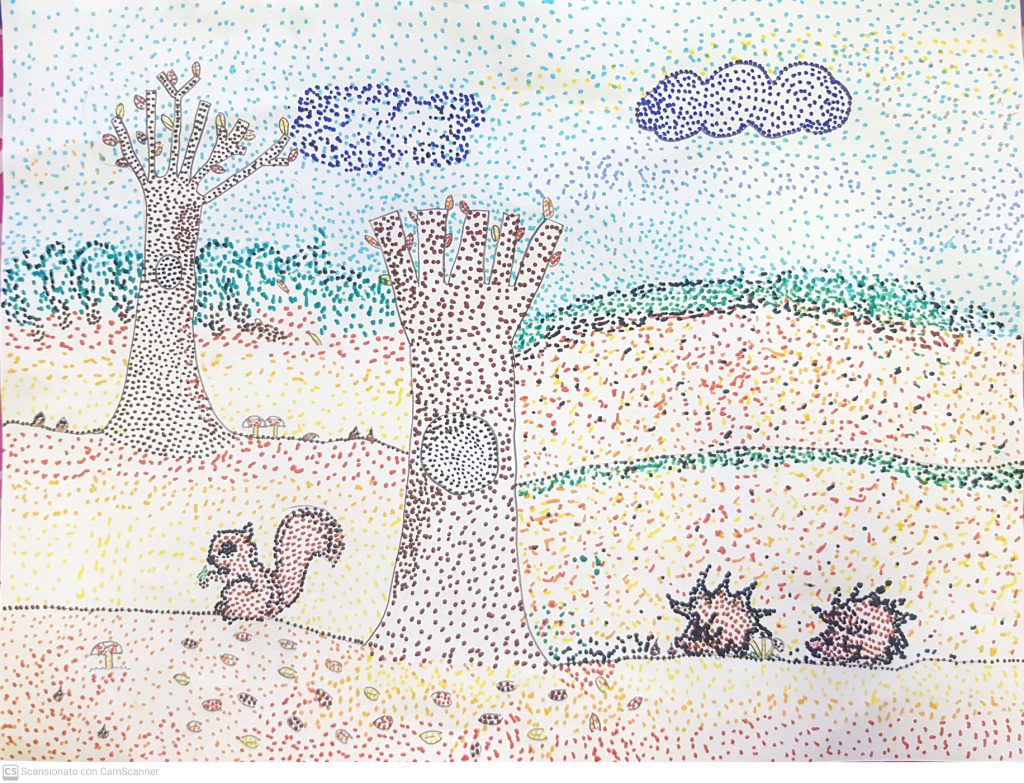 PAESAGGI AUTUNNALI CLASSE III B by Scuola Primaria E.De Amicis Montepulciano - Illustrated by CLASSE IIIB - Ourboox.com