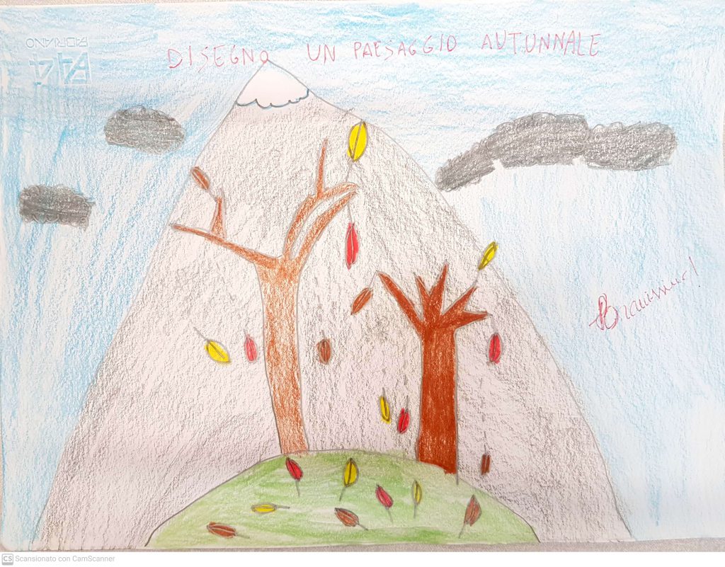 PAESAGGI AUTUNNALI CLASSE III B by Scuola Primaria E.De Amicis Montepulciano - Illustrated by CLASSE IIIB - Ourboox.com