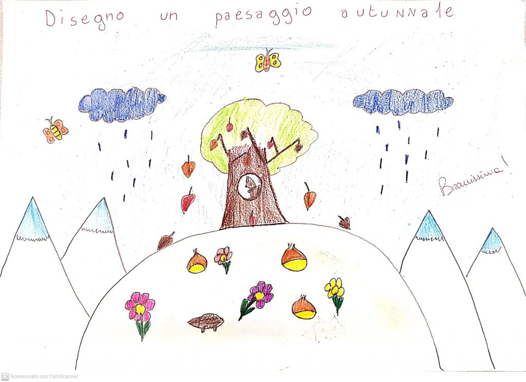 PAESAGGI AUTUNNALI CLASSE III B by Scuola Primaria E.De Amicis Montepulciano - Illustrated by CLASSE IIIB - Ourboox.com