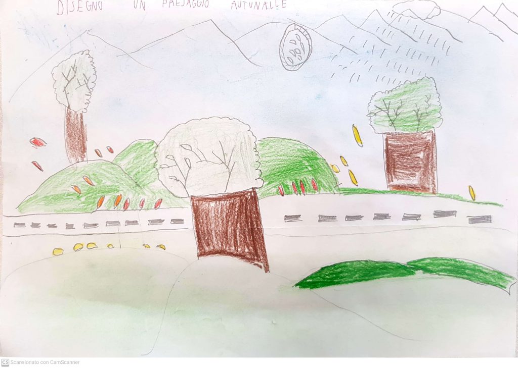 PAESAGGI AUTUNNALI CLASSE III B by Scuola Primaria E.De Amicis Montepulciano - Illustrated by CLASSE IIIB - Ourboox.com