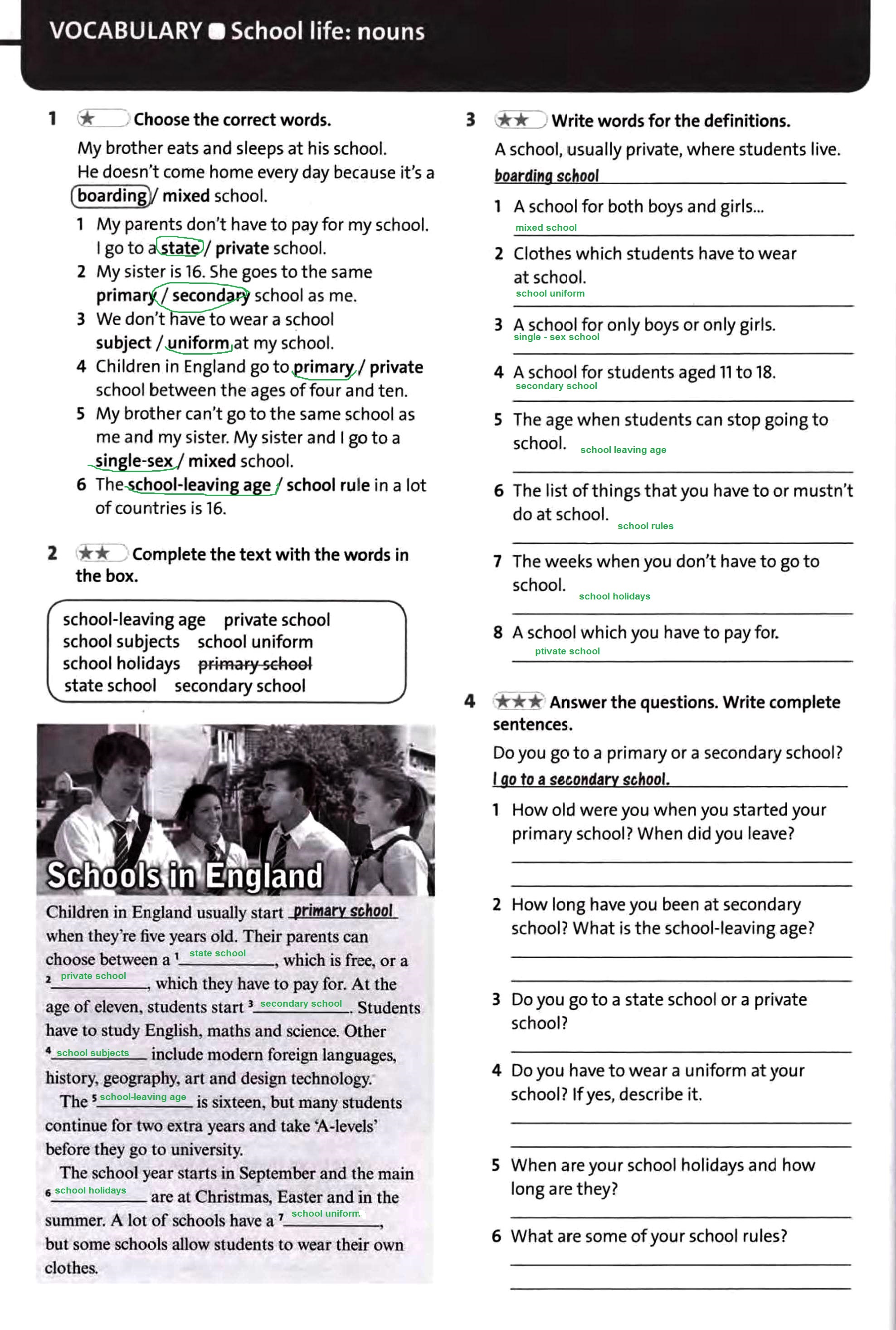 My school by Olena Huda - Ourboox.com